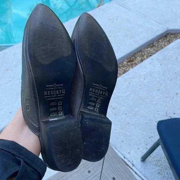 BED STU Brenda Mules Graphito Rustic - Picture 6 of 8